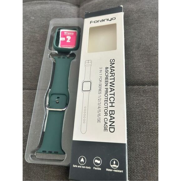 Apple Watch bang with screen protector fits 1-6 plus Se - Picture 1 of 2